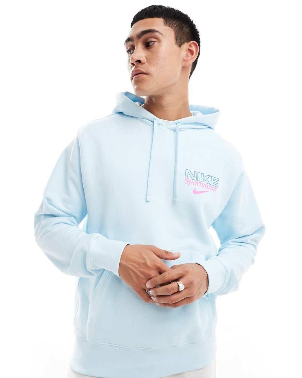 nike bodega graphic back print hoodie