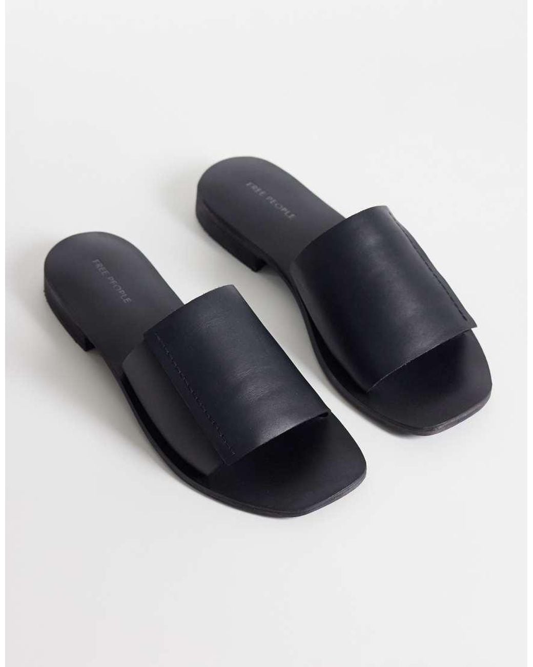 Free People Blue Verona Slide Sandal