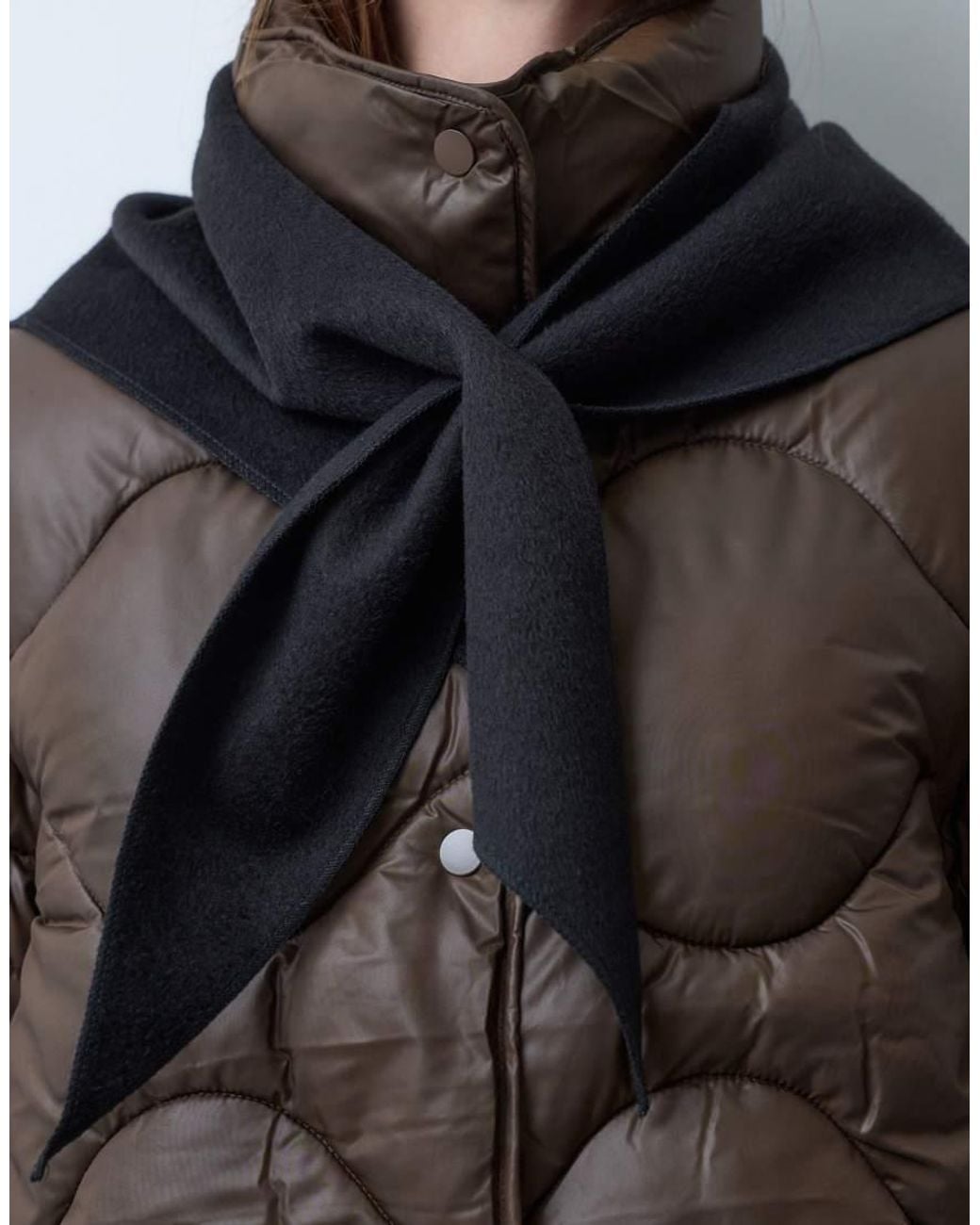 Vero Moda Brown Small Scarf