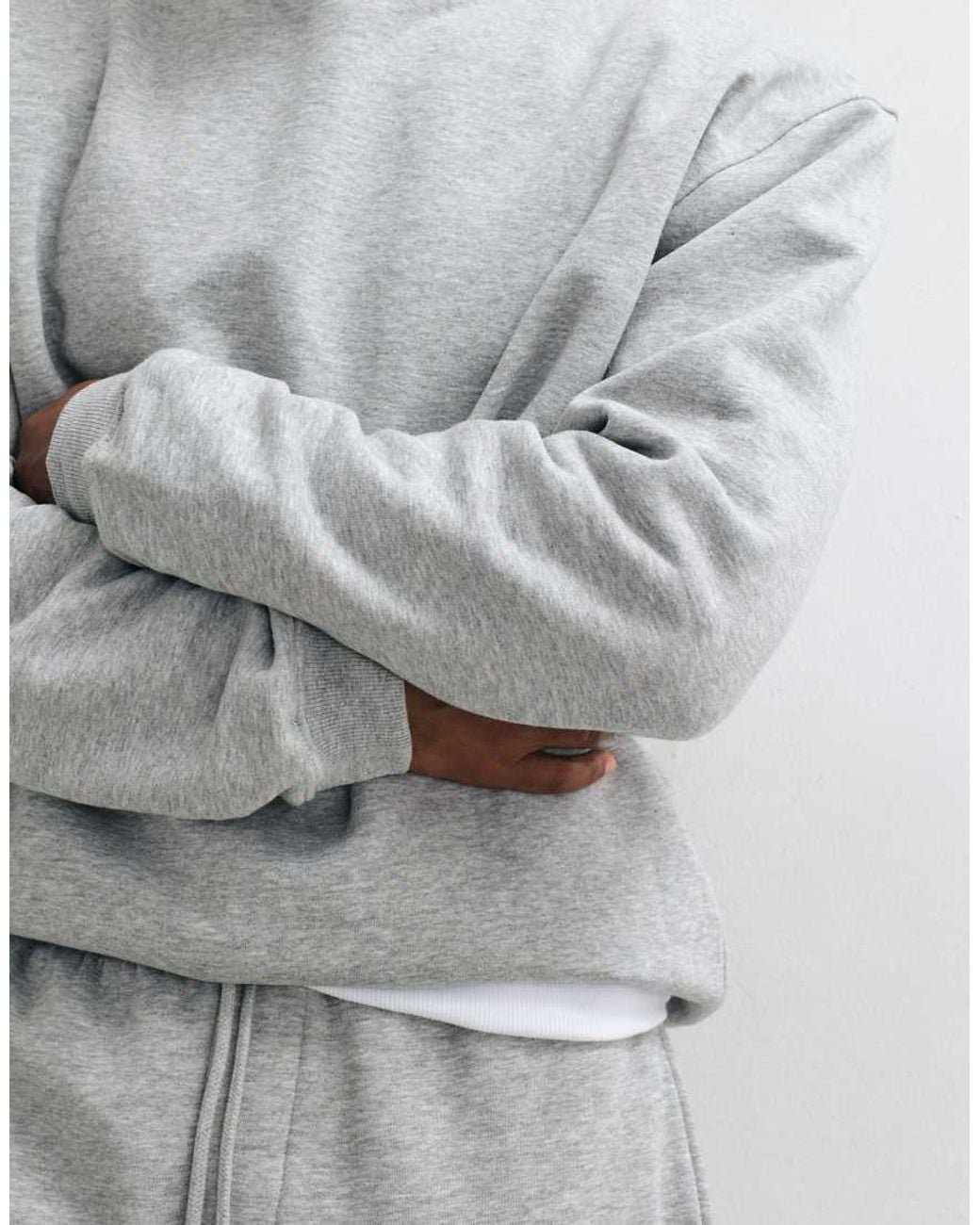 ASOS Gray Essentials Relaxed Sweatshirt for men