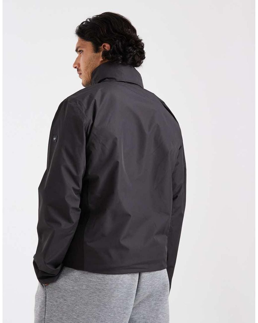 Regatta Gray Waterproof Matt Ii Shell Jacket for men
