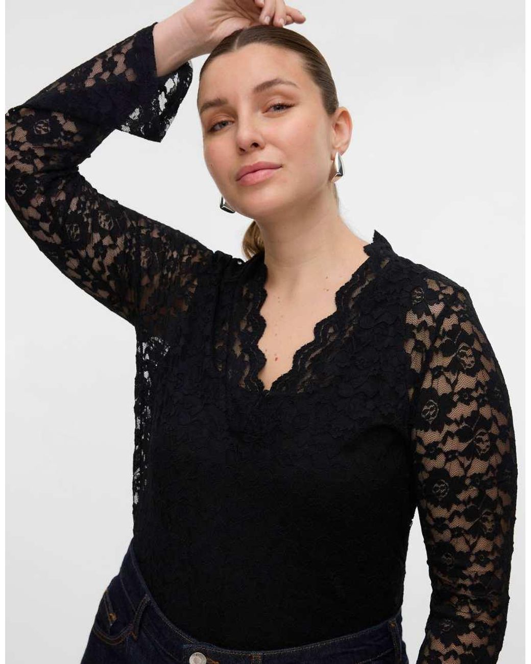 Top De Vero Moda de color Blue