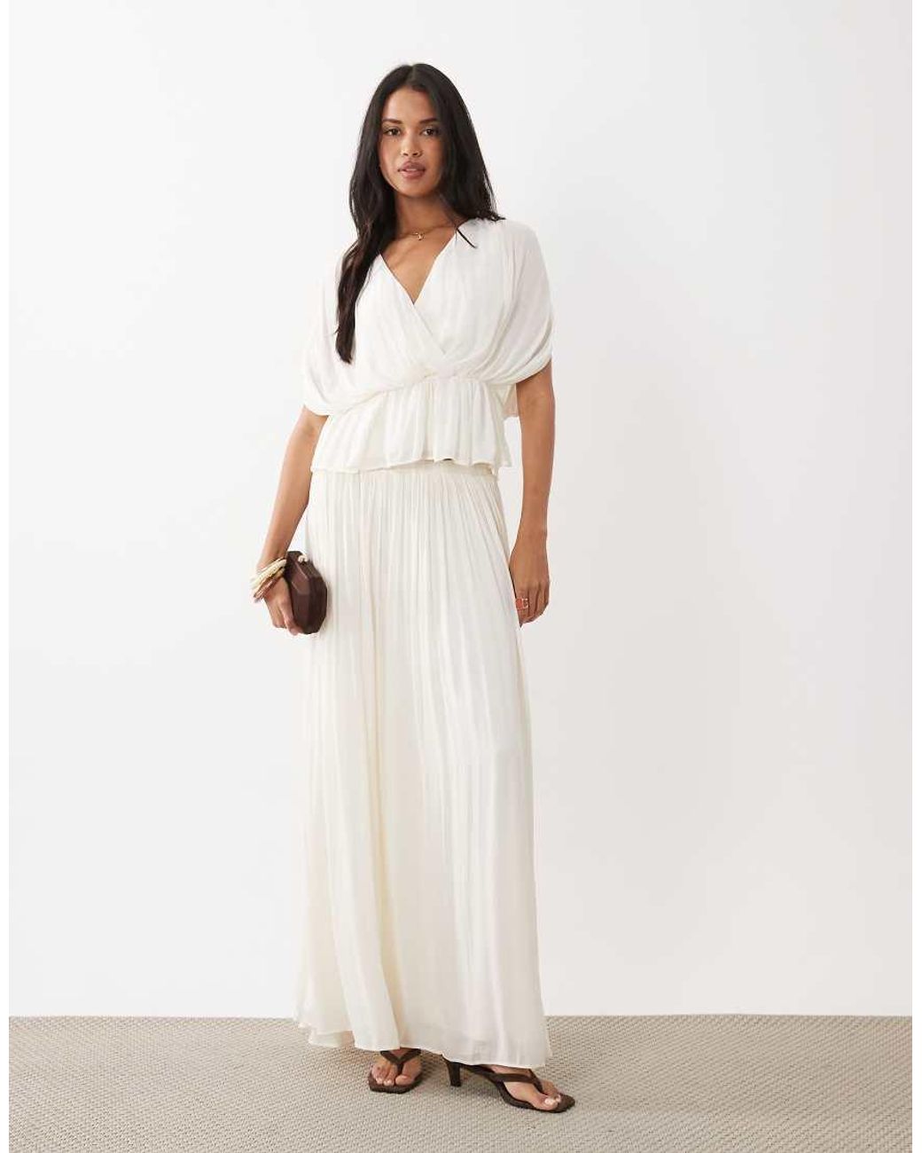 Gina Tricot Natural Co-ord Loose Sleeveless Top