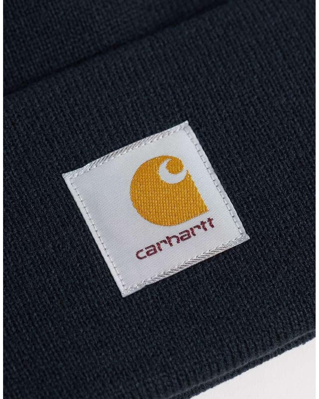 Carhartt Blue Acrylic Watch Beanie