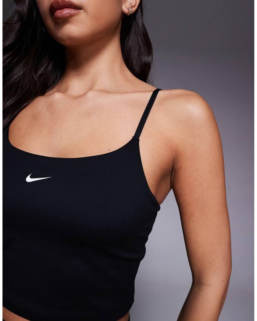 Nike Black Nike One Training Dri-Fit Bra Tank Top