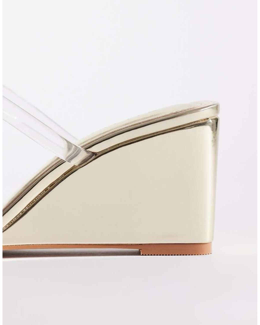 SIMMI Natural Simmi London Wide Fit Immy Wedge Sandals
