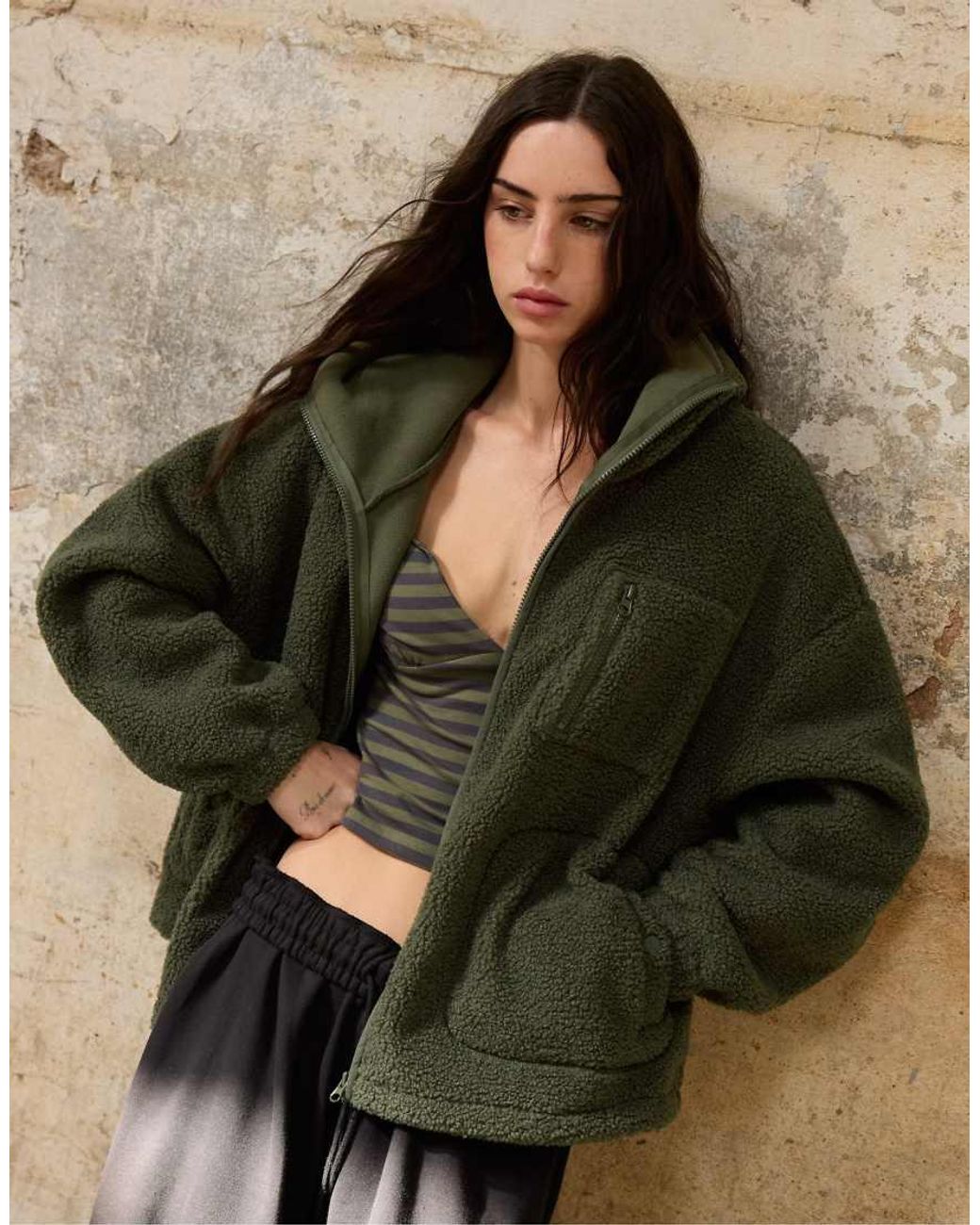 Cappotto di Stradivarius in Brown