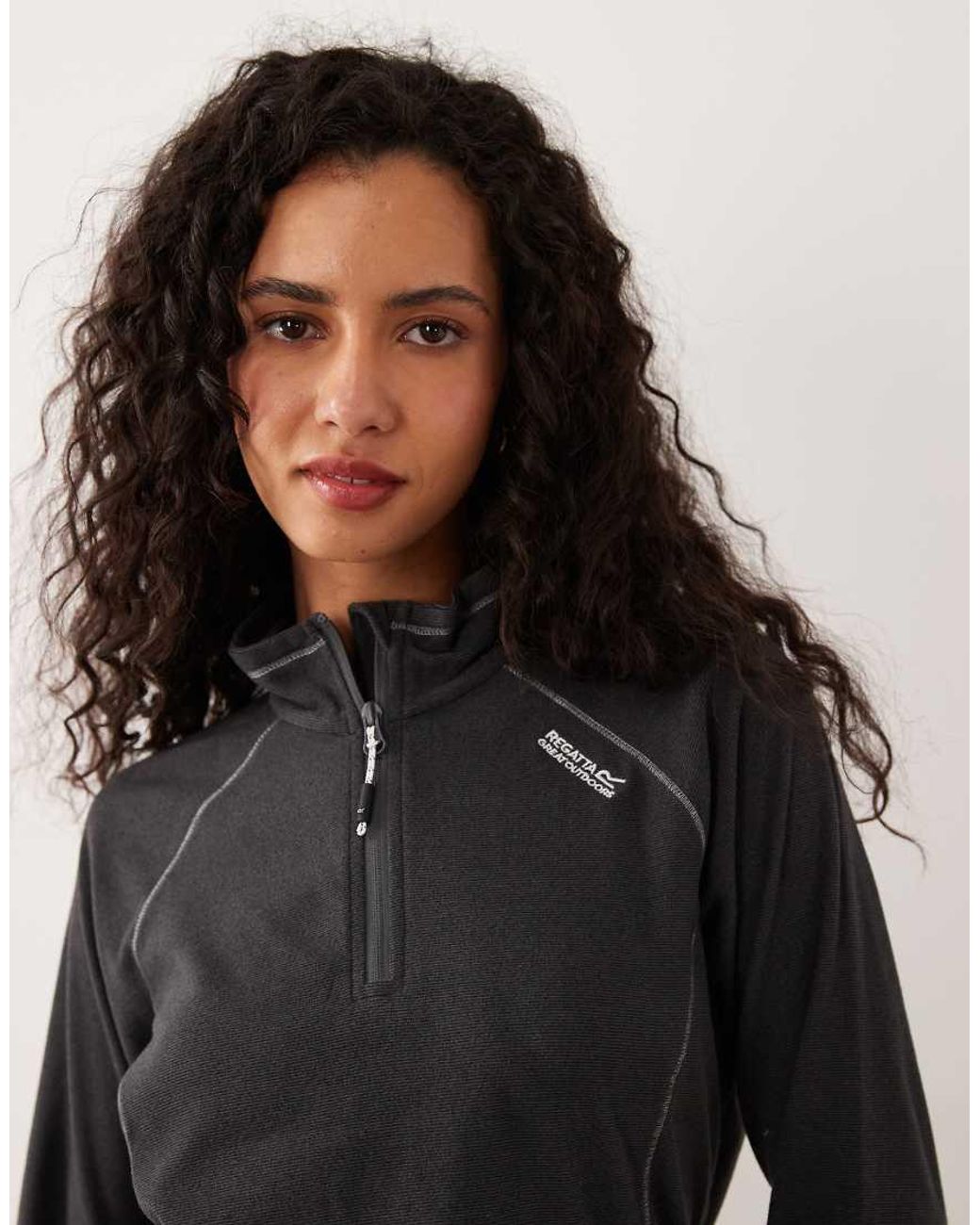 Regatta Blue Montes Lightweight Half-Zip Fleece