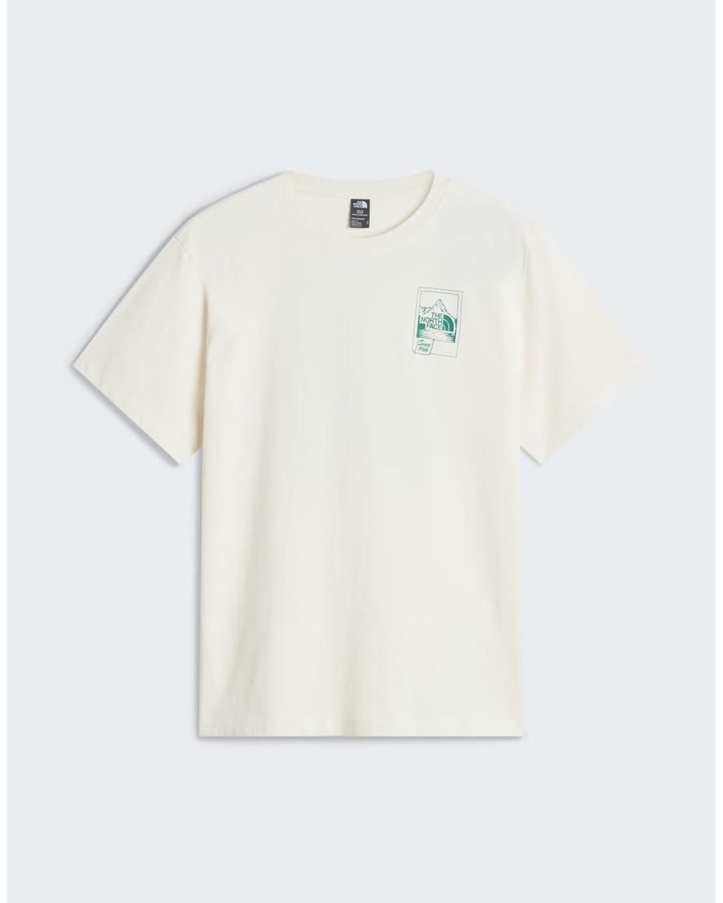 The North Face White M Photo Souvenir Relaxed Ss Tee for men