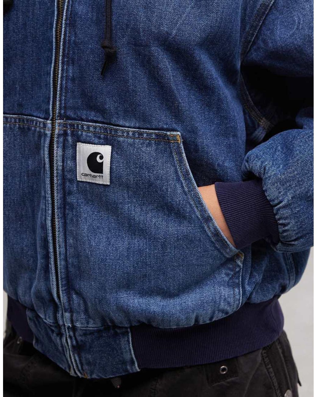 Carhartt Blue Og Active Denim Jacket