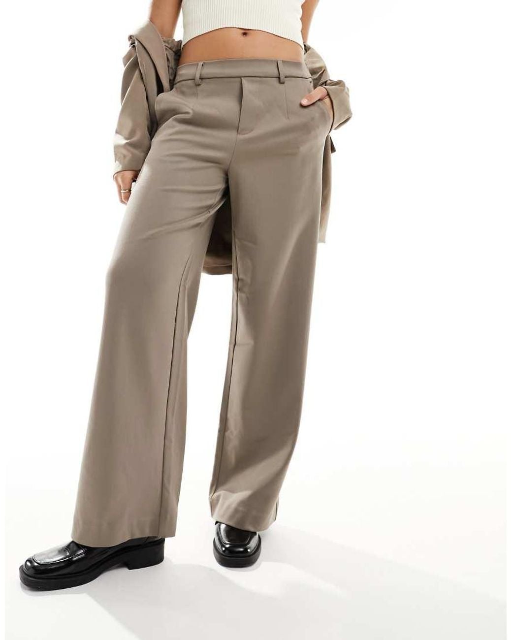 Object White Tailored Wide Leg Trouser Co-Ord