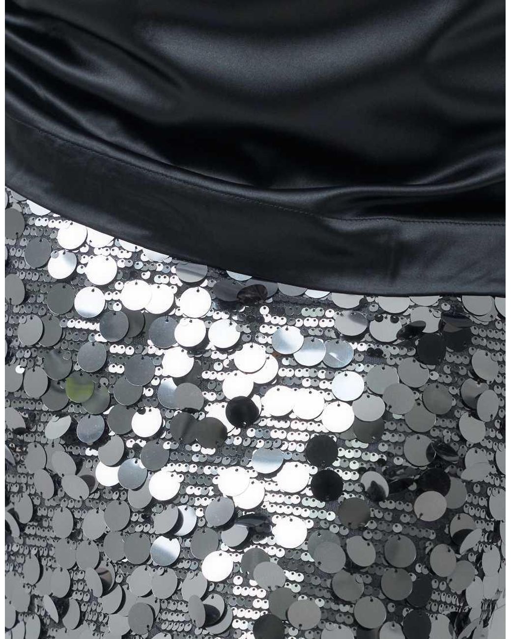 ONLY Metallic Disc Sequin Mini Skirt