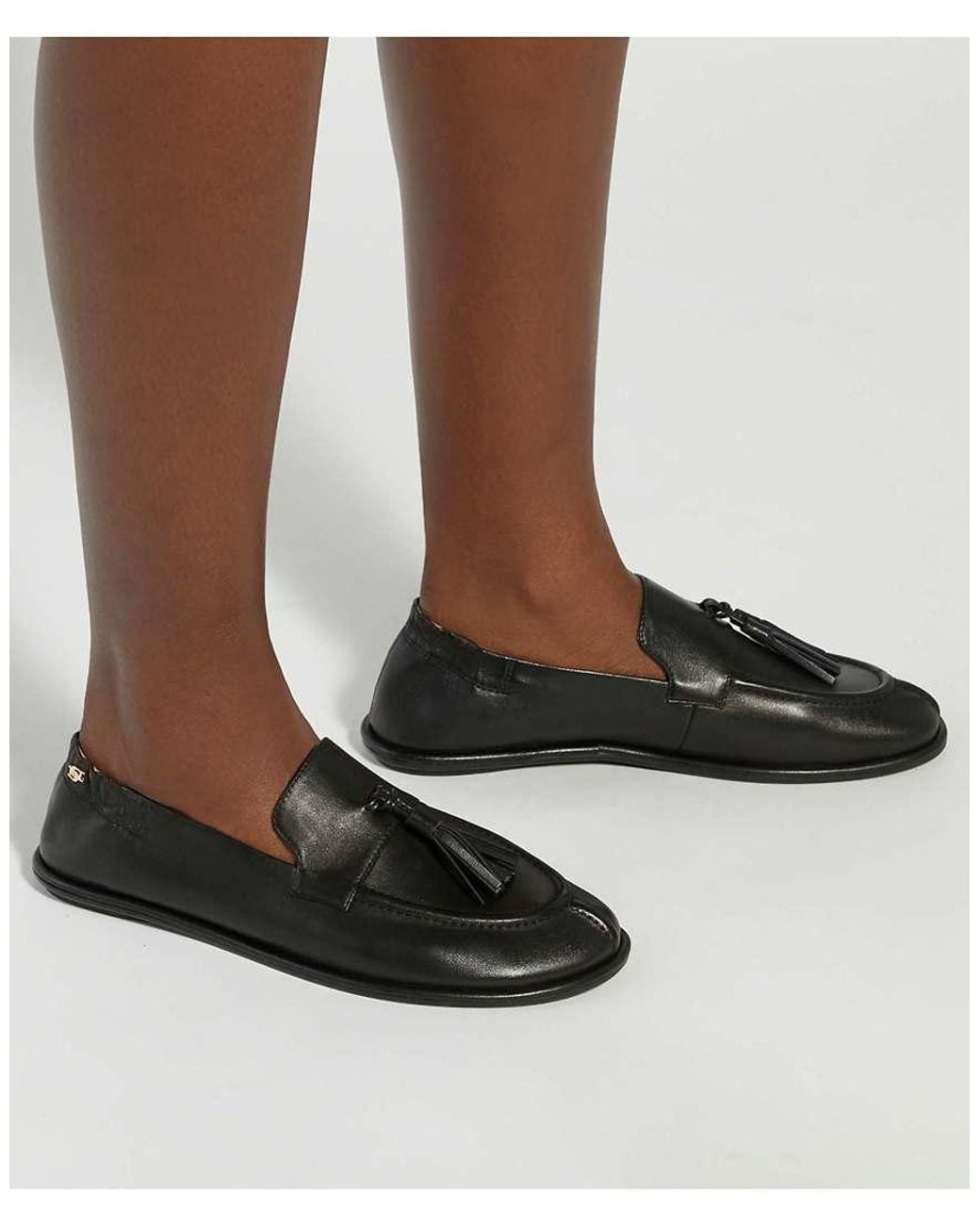Dune Black Grounding Loafers