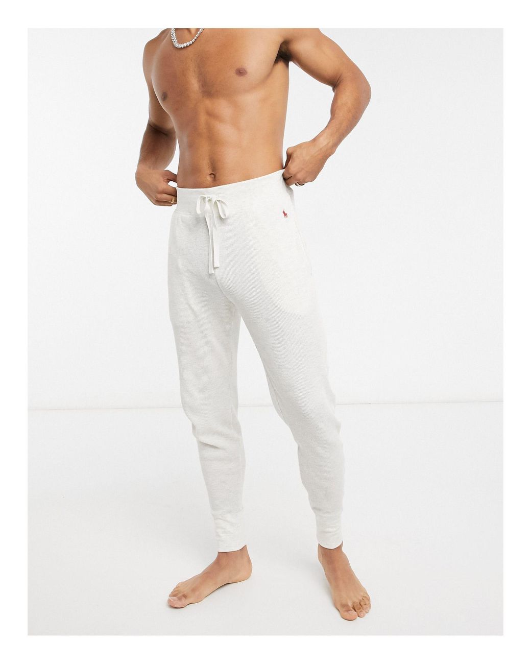 Polo waffle sales knit joggers