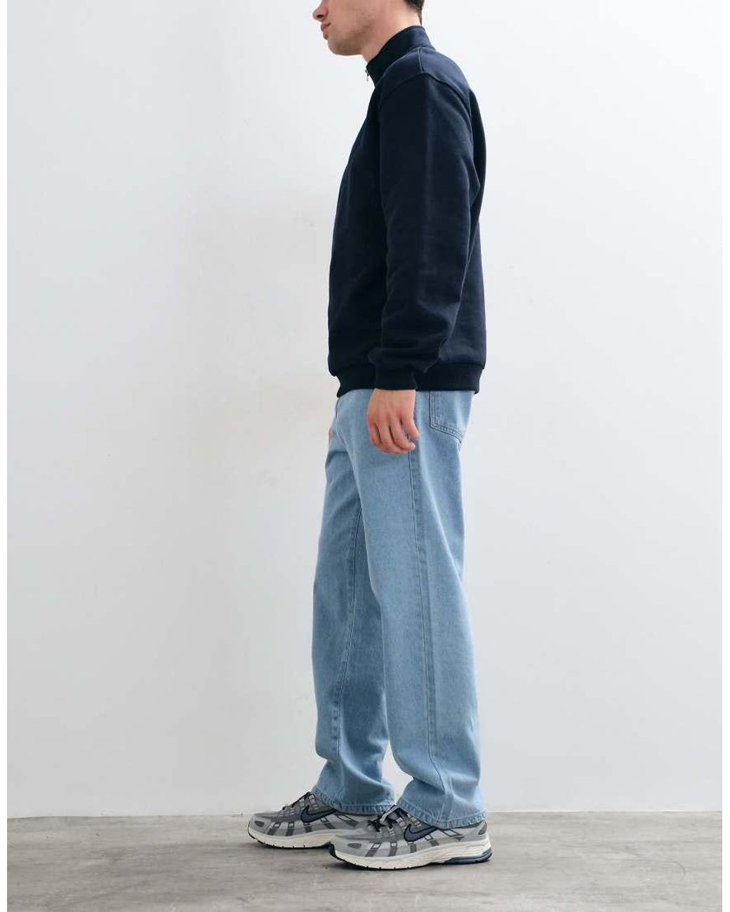 Stan Ray Blue Standard 5 Straight Leg Jeans for men