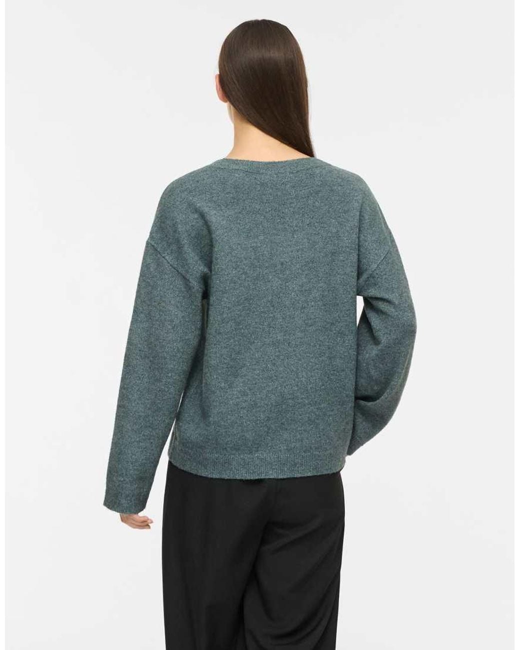 Vila Blue Knitted Pullover