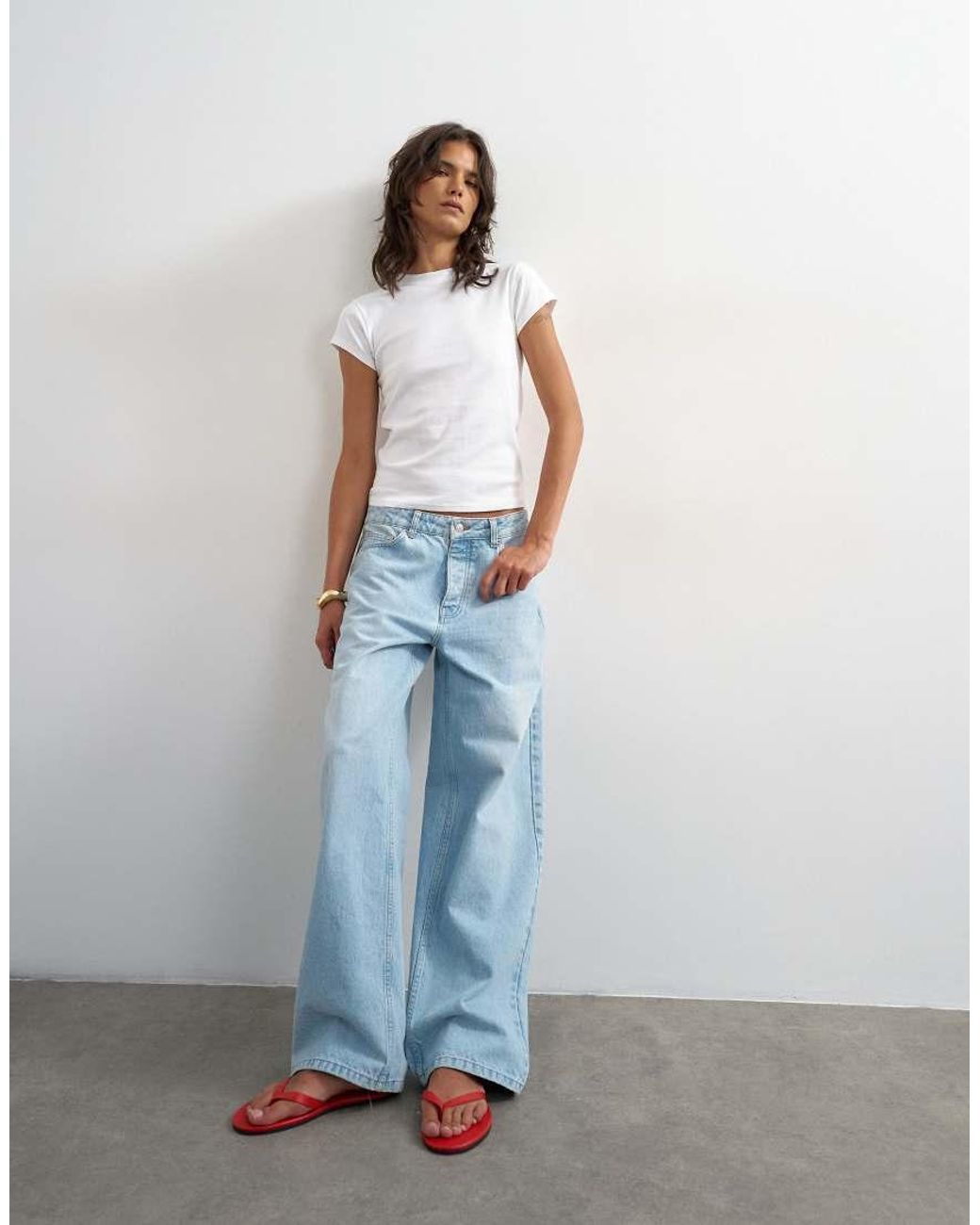TOPSHOP Blue Everyday Tee