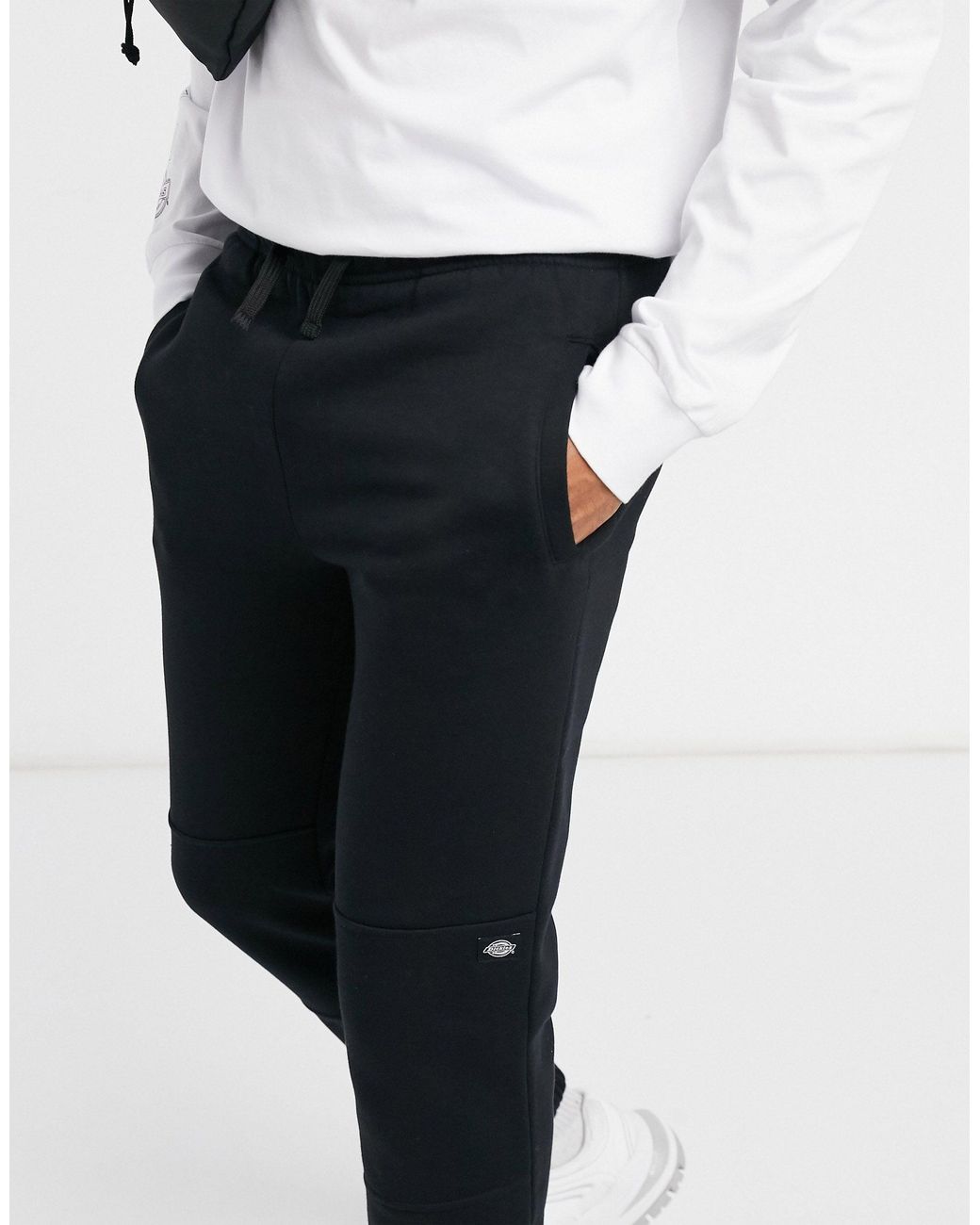 dickies black joggers