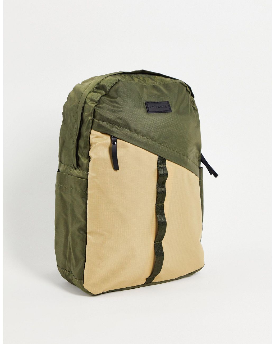 Consigned Diagonal Zip Backpack in Green for Men Lyst