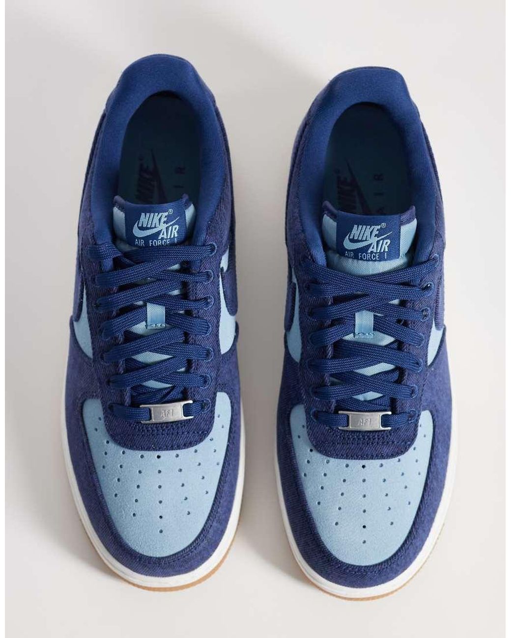 Nike Blue Air Force 1'07 Lv8 Trainers for men