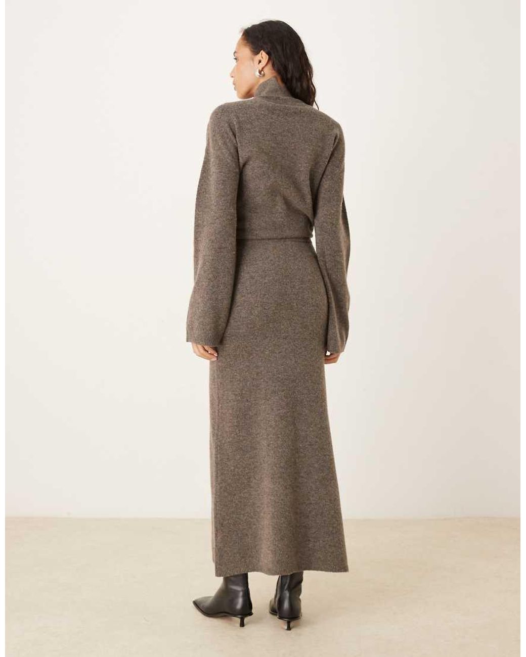 Gonna Lunga di ASOS in Natural