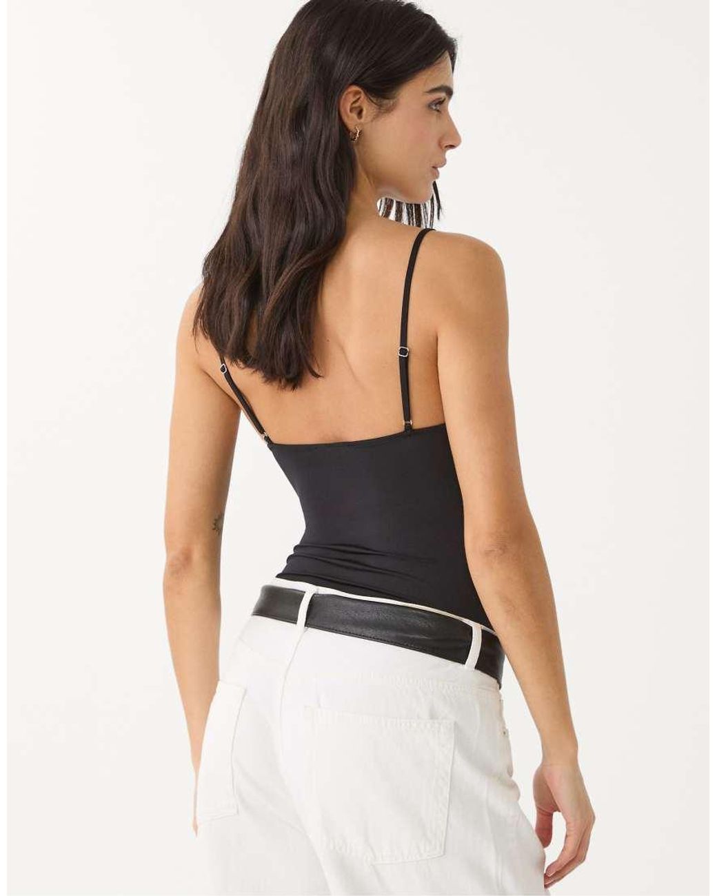 Stradivarius Blue Strappy Body