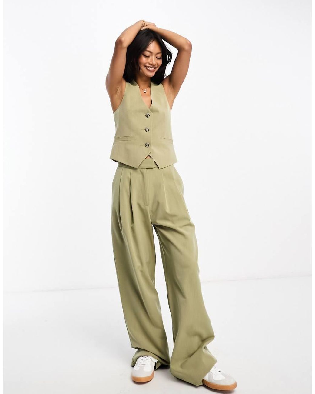ASOS Green Waistcoat