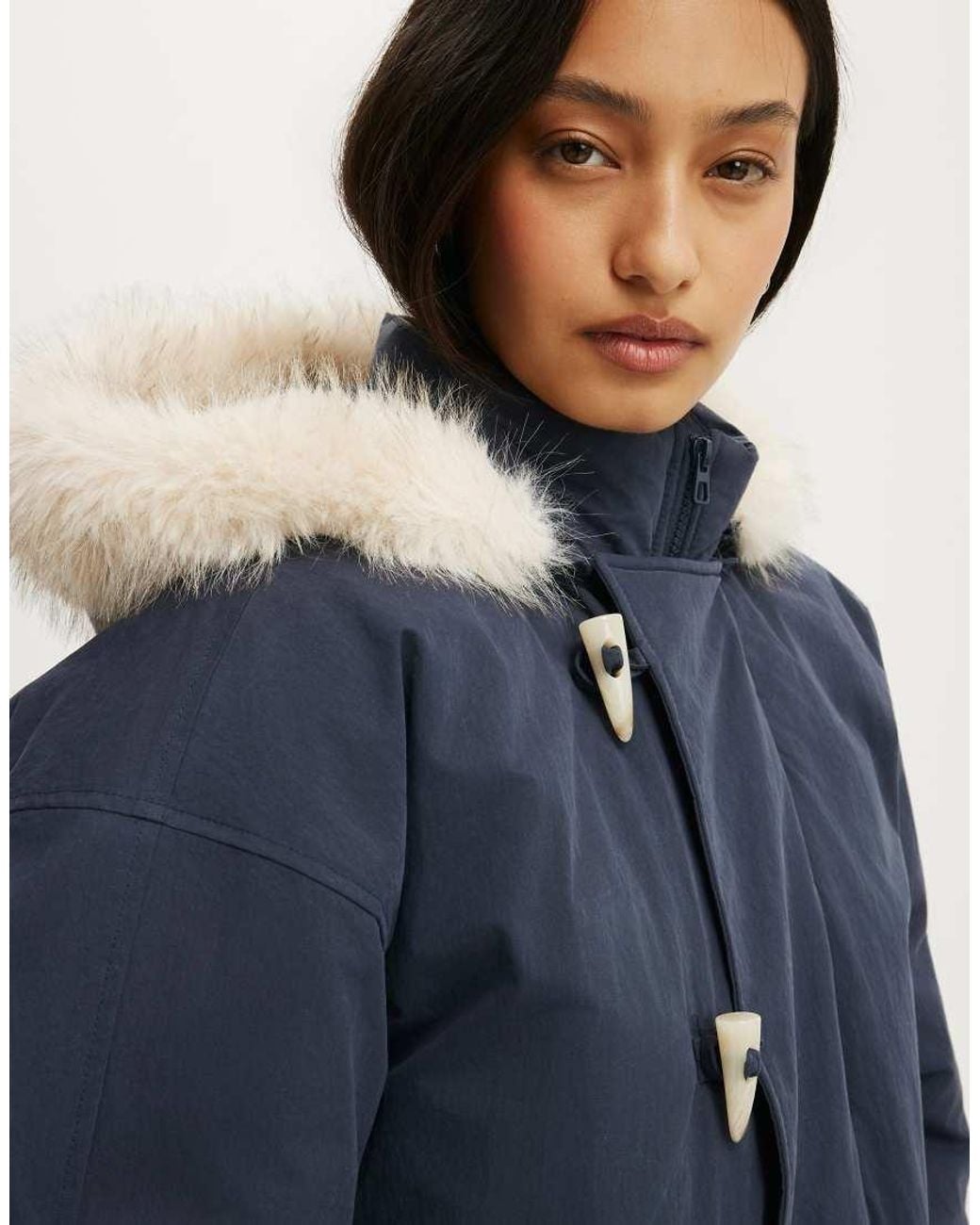 Cotton On Blue Sierra Parka Jacket