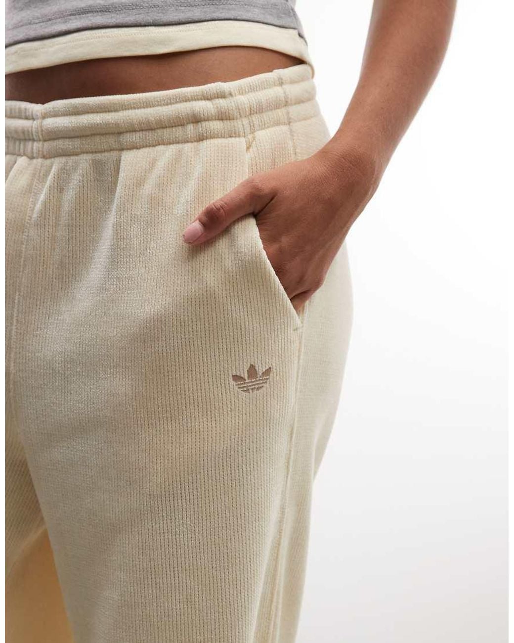 Adidas Originals Natural Chenille Trousers