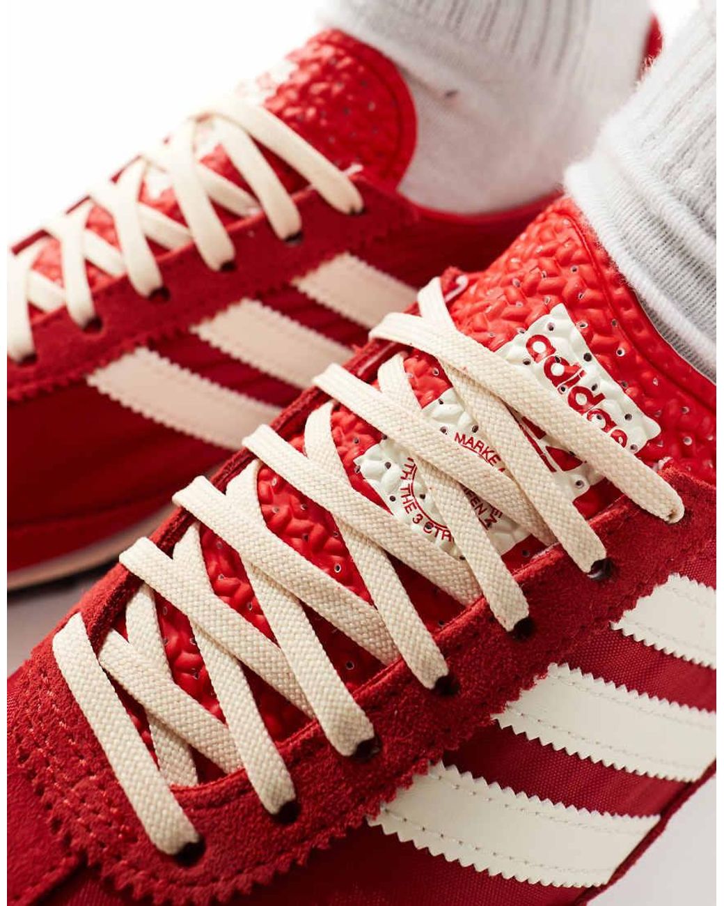 Adidas Originals Red Sl72 Sneakers