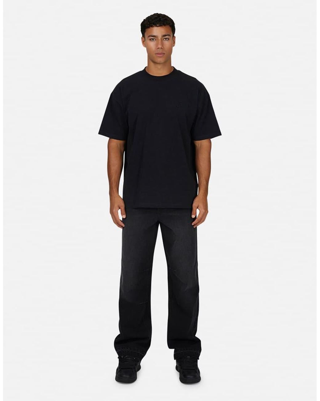 Good For Nothing Blue Relaxed T-Shirt for men