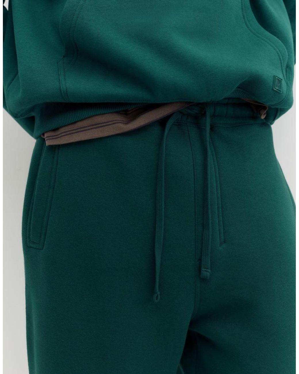Pull&Bear Green Baggy Joggers for men