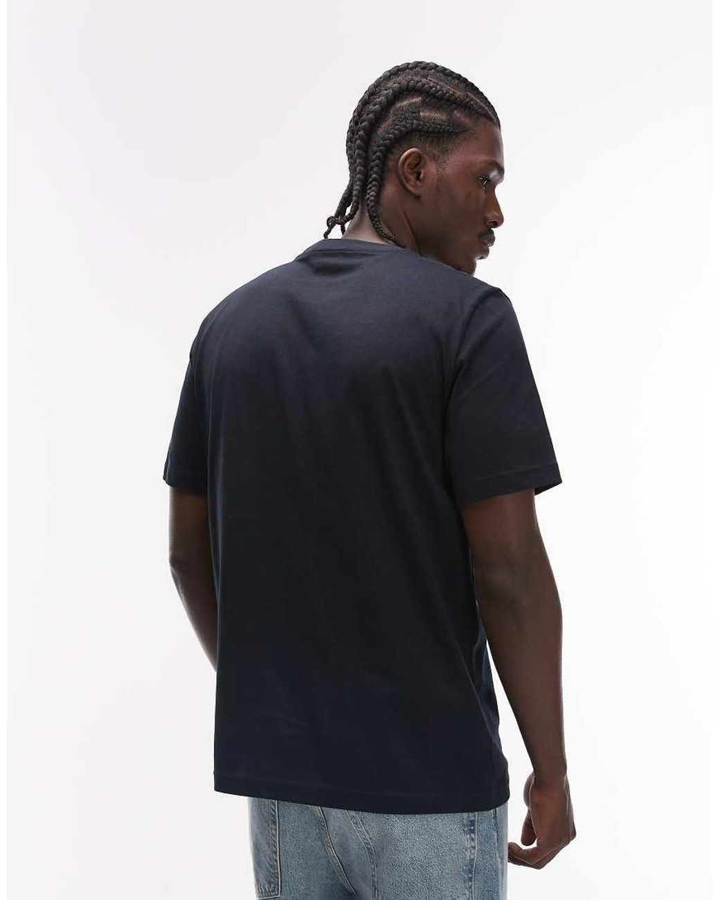 Paul Smith Blue Robots Graphic Casual Fit T-shirt for men