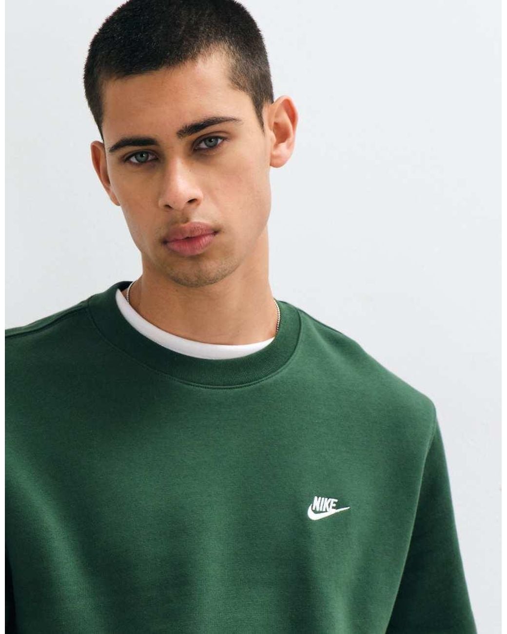 Nike Green Club Sweatshirt for men