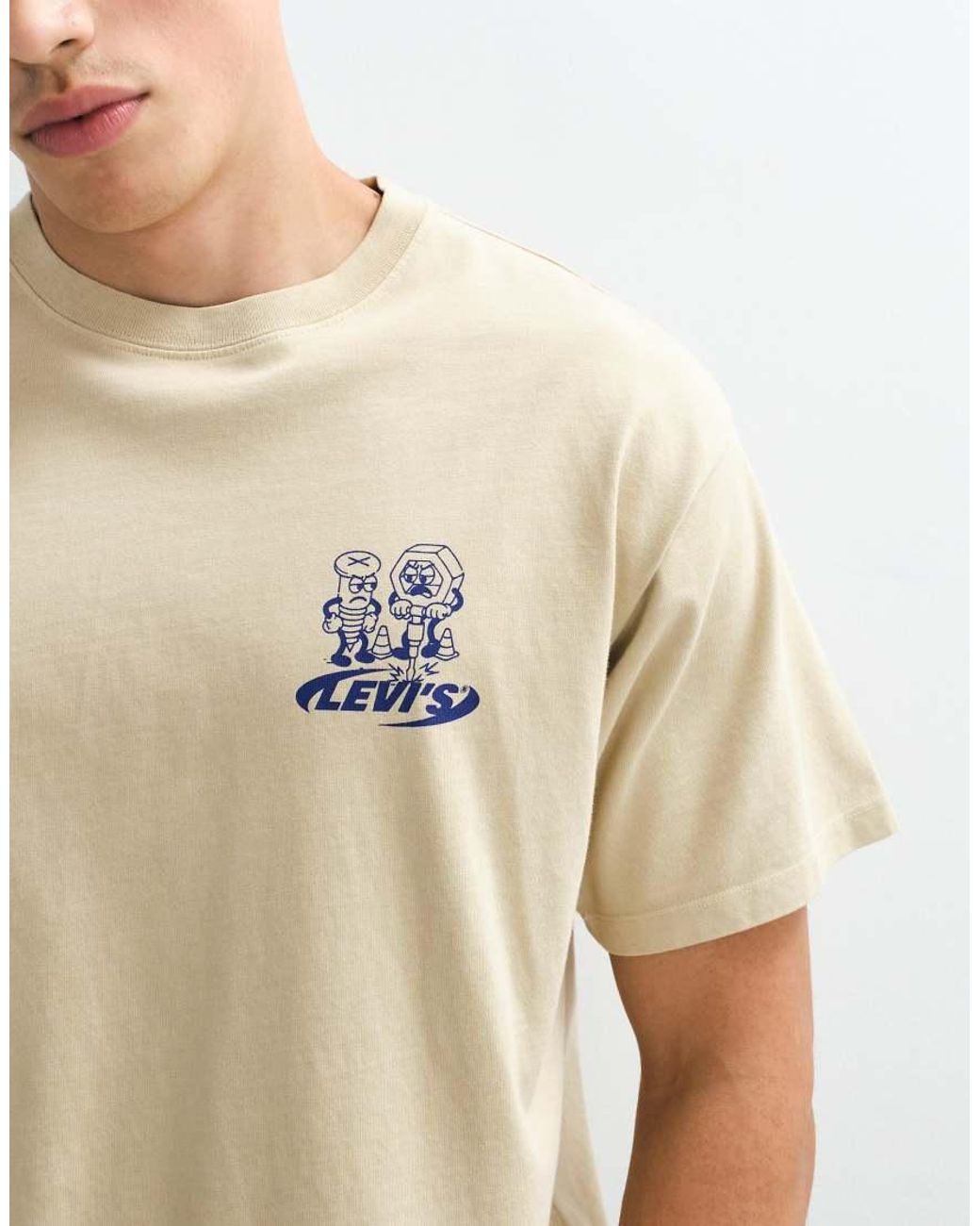 Levi's Multicolor Back Print Graphic T-Shirt for men