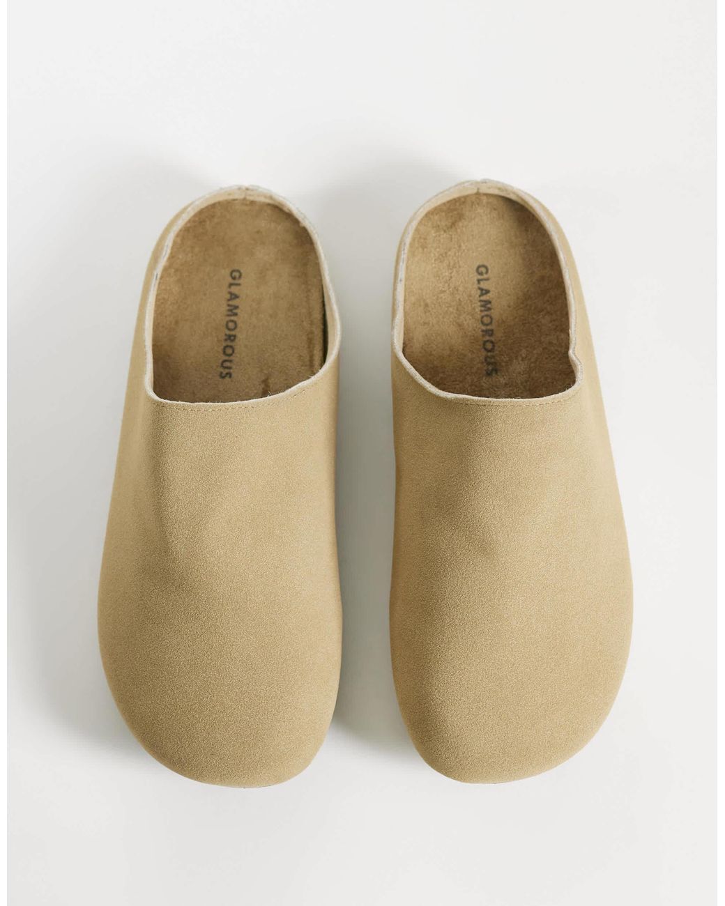 Glamorous White Mule Clogs