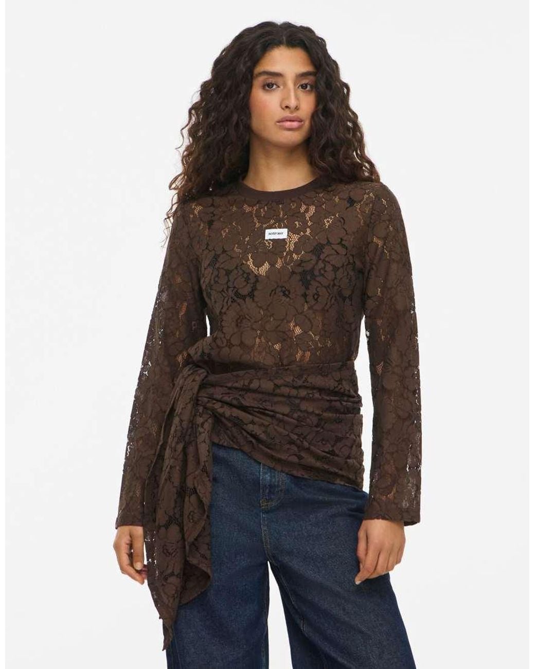 Noisy May Brown Top