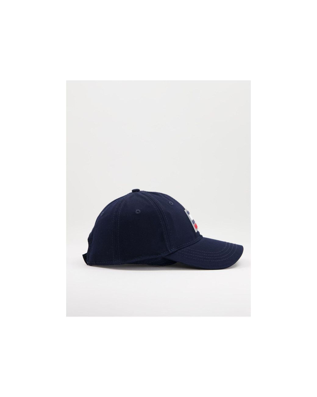 Tommy Hilfiger Jace Twill Cap in Navy (Blue) for Men - Lyst