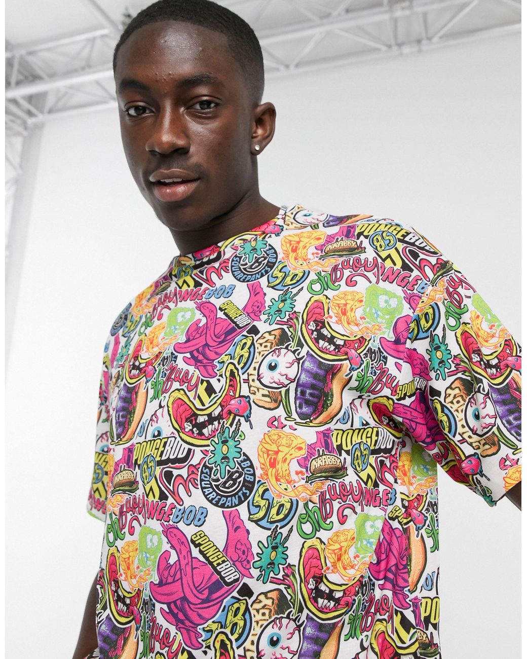 pull and bear spongebob shirt