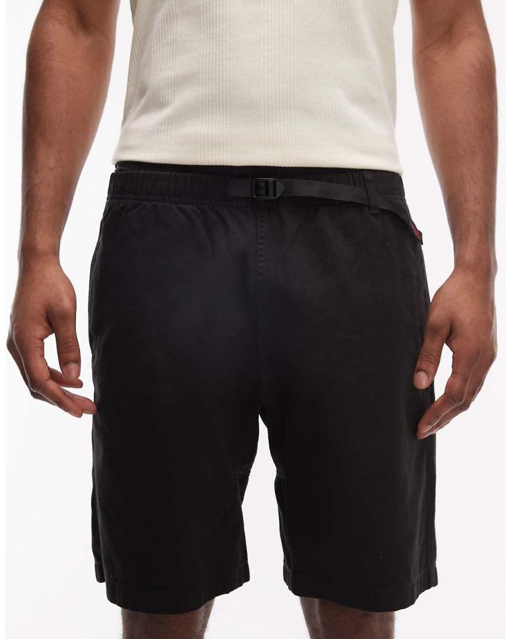 Gramicci Black Relaxed Fit G-Short for men