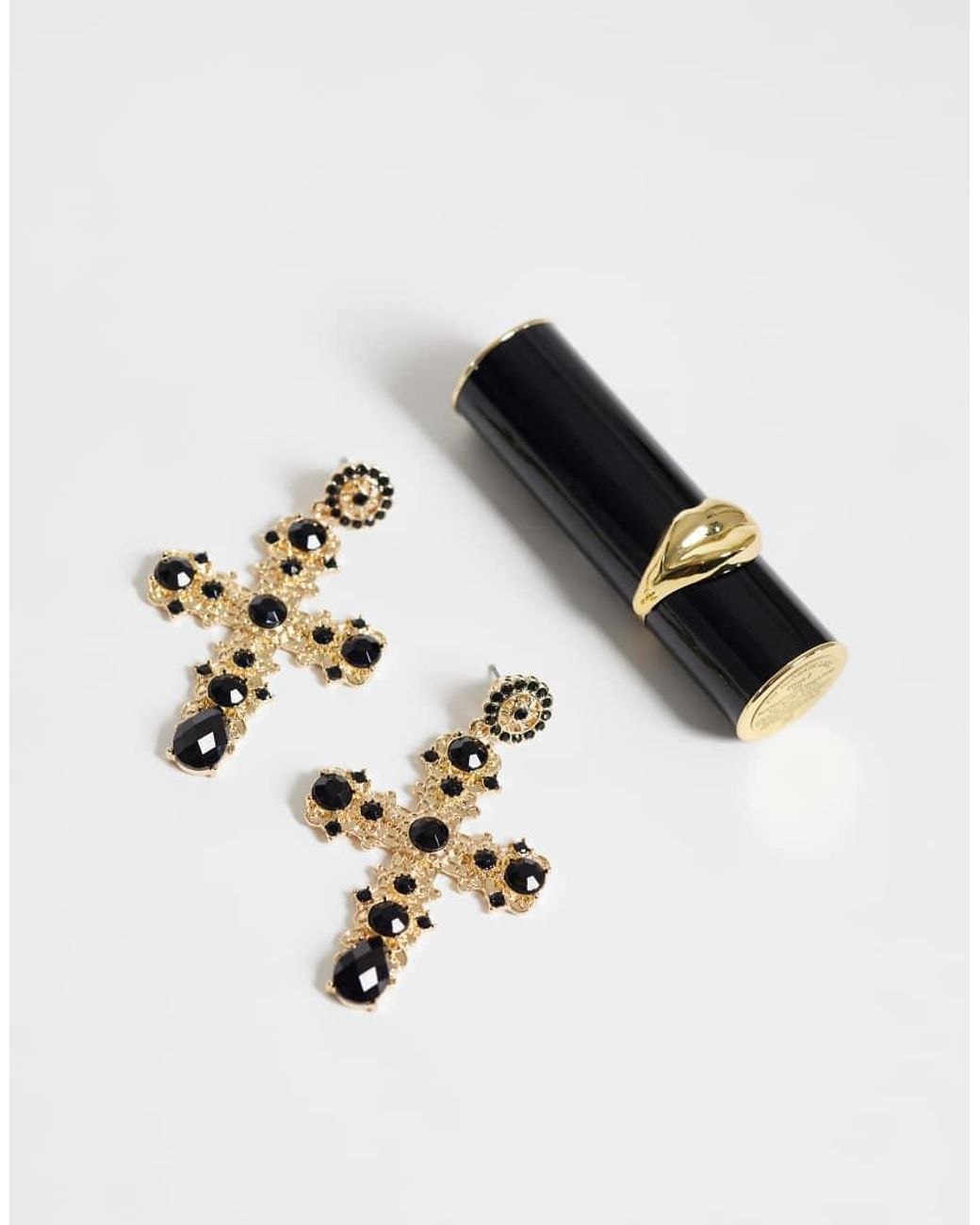 ASOS Natural Pendant Earrings