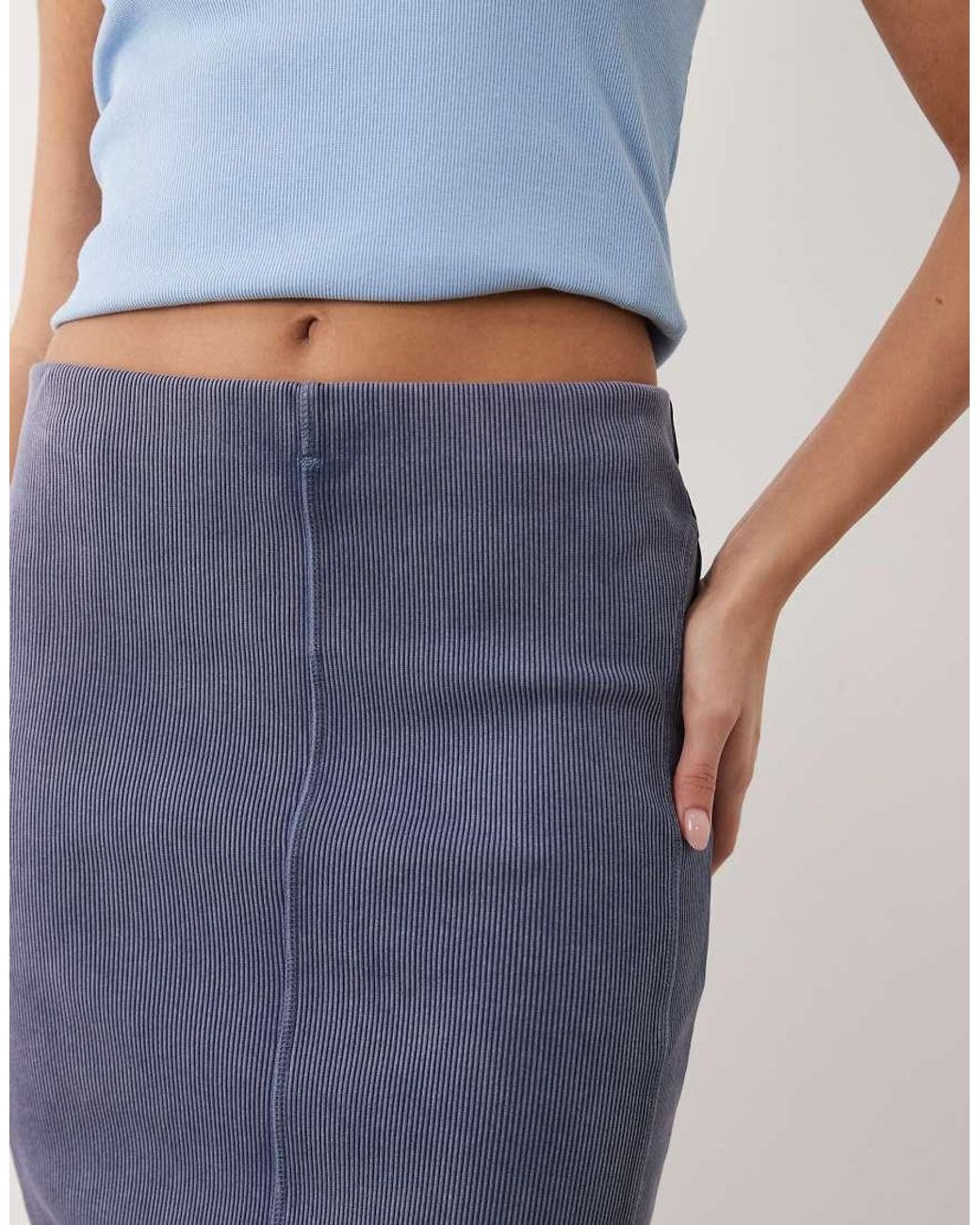 HUGO Blue Nuspray Skirt