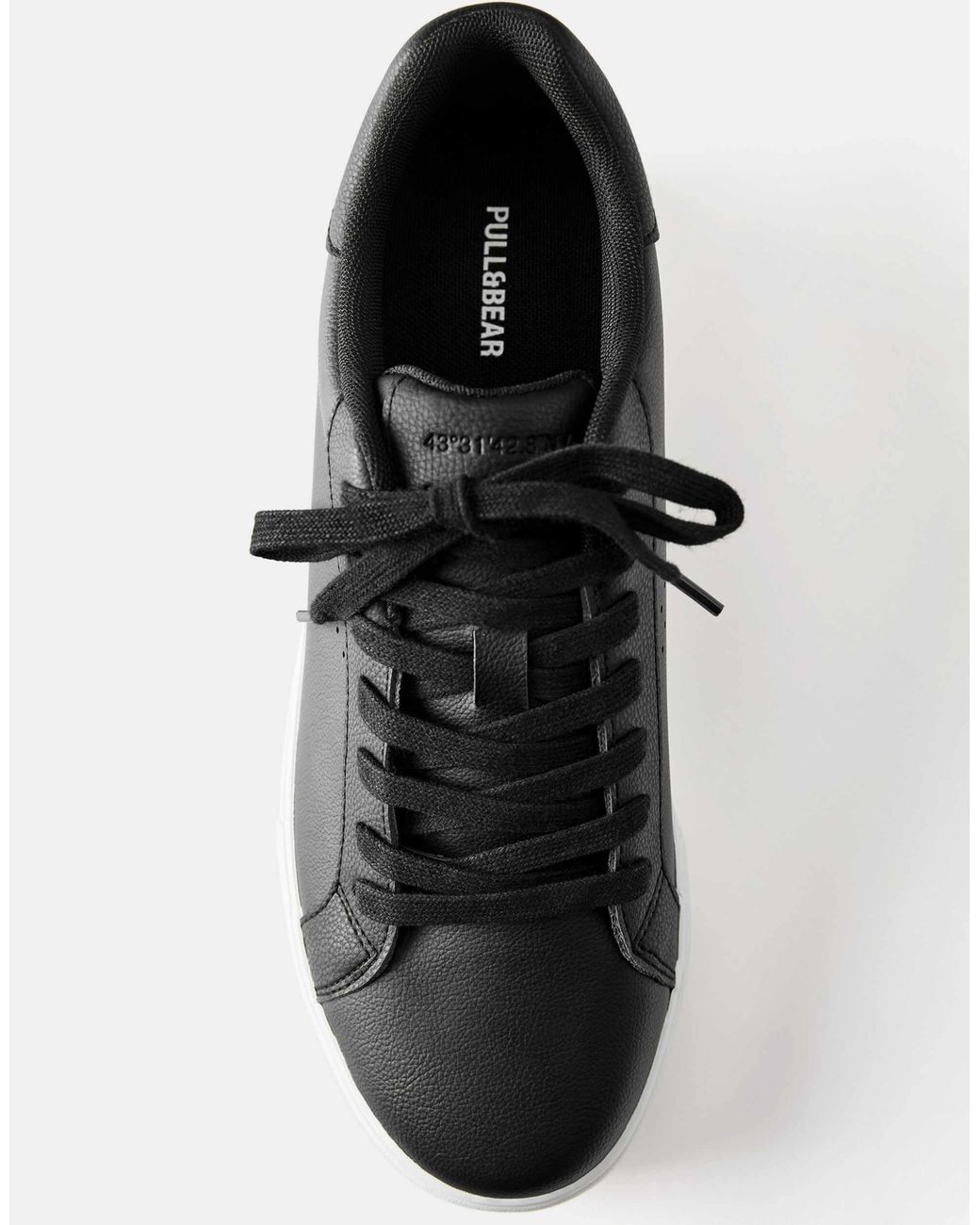 Pull&Bear – legere sneaker in Black für Herren
