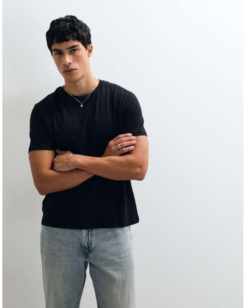Jack & Jones Black Perfect T-Shirt for men
