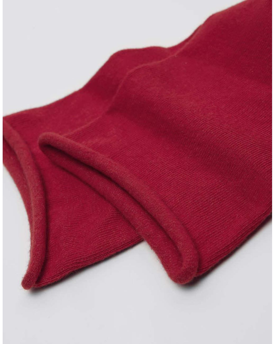 Calzedonia Red Non-Elastic Ankle Socks