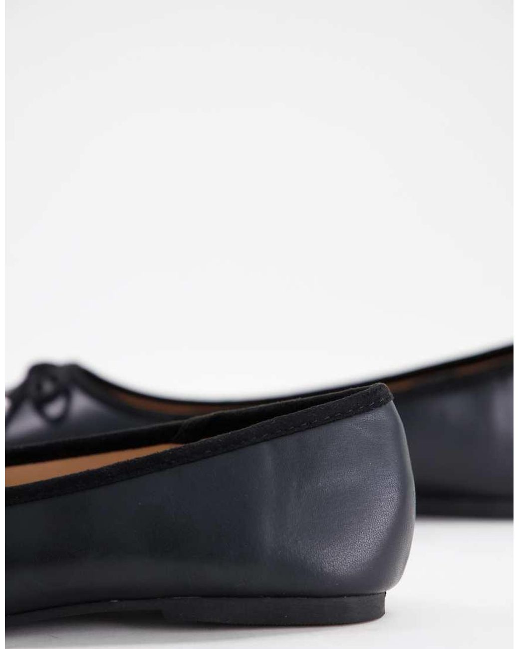 Yours Black Wide Fit Ballerina Shoe