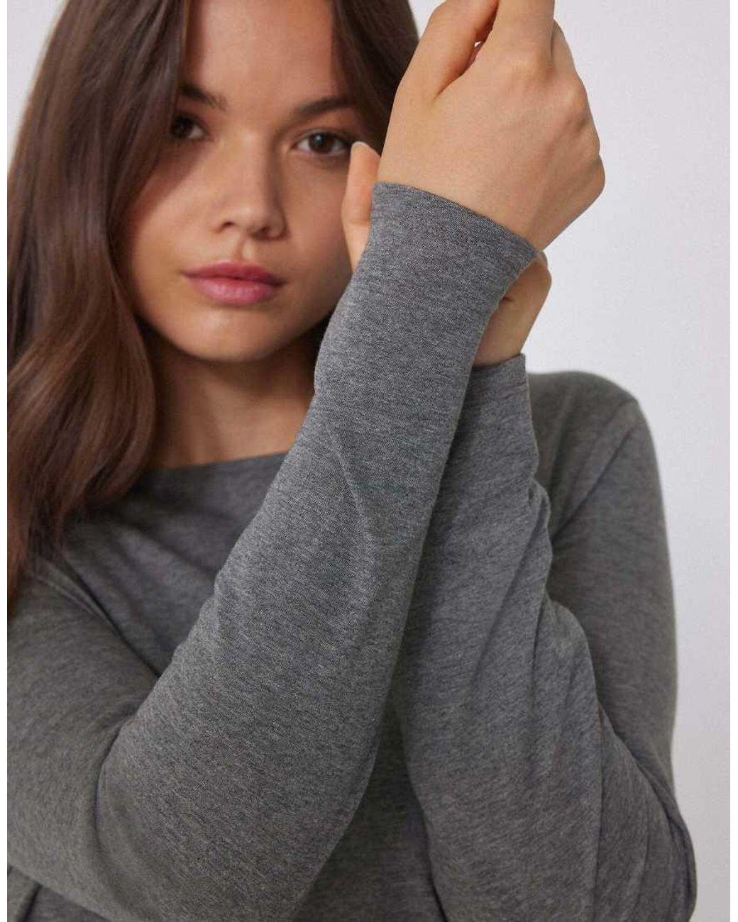 Tezenis Gray 100% Cotton T-Shirt