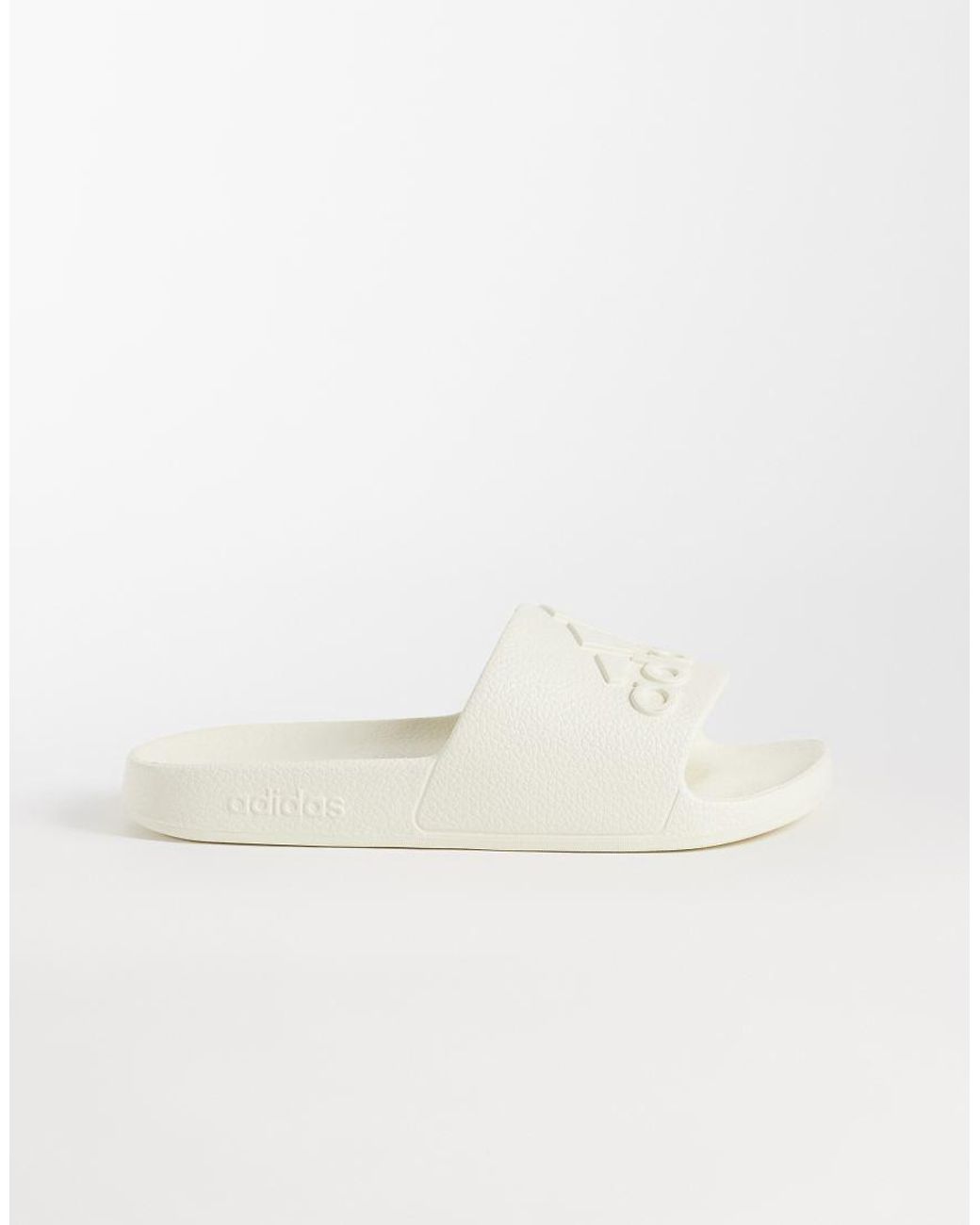 Adidas Originals Natural Adidas Training Adilette Aqua Sliders