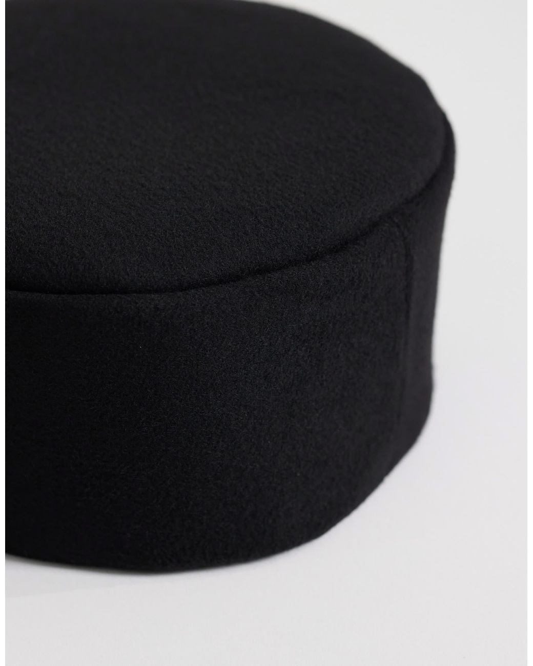 ASOS Black Pillbox Hat
