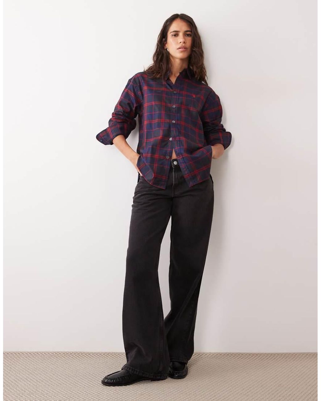 Polo Ralph Lauren Purple Tartan Shirt